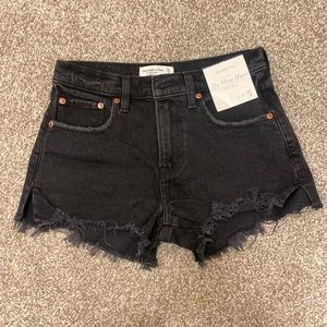 Brand new black Abercrombie shorts